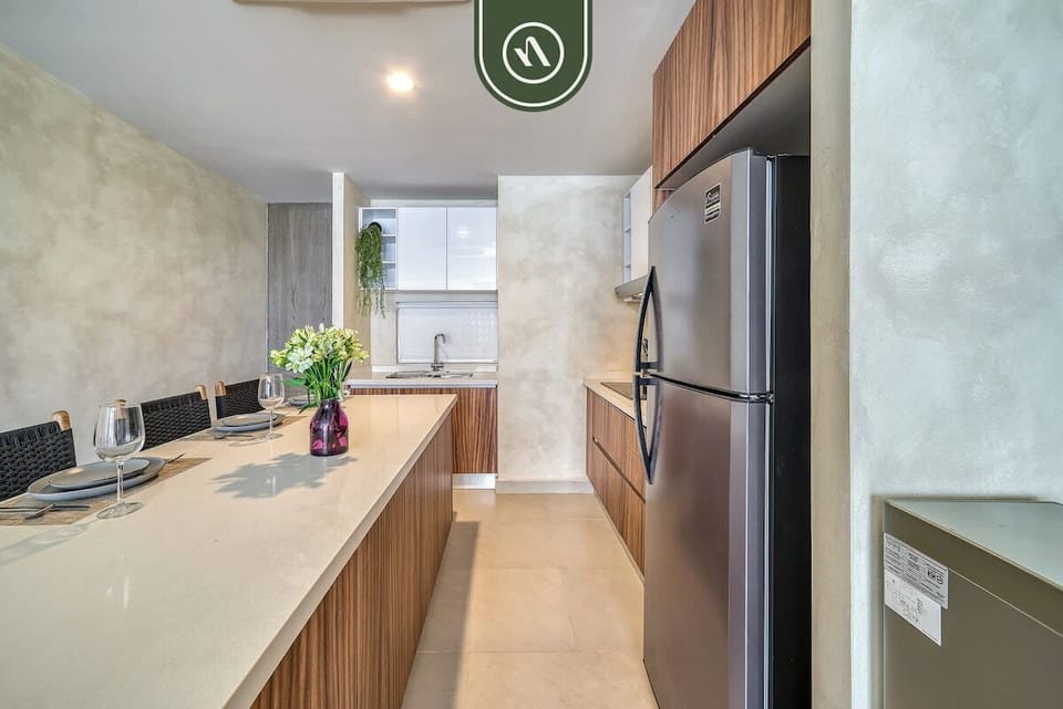 Apartment, Multiple Beds, Balcony, Beach View (Ki Green T200 C304) | Private kitchen