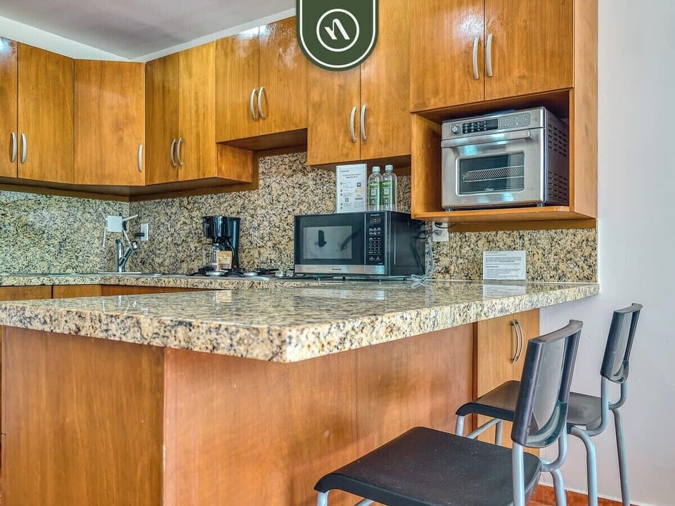 Apartment, Multiple Beds, Pool Access, Beach View (Aria Ocean T1 124) | Private kitchen