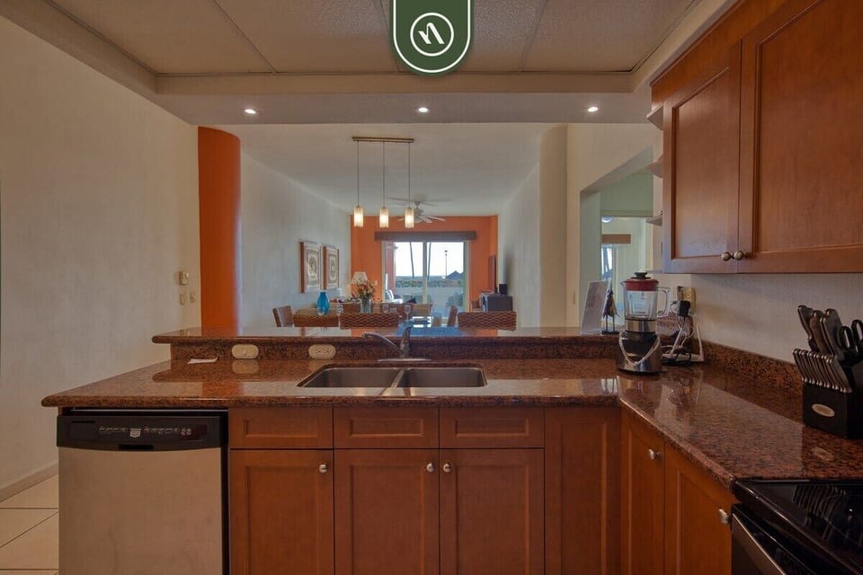 Condo, Multiple Beds, Pool Access, Ocean View (Playa Royale T1 1134) | Private kitchen