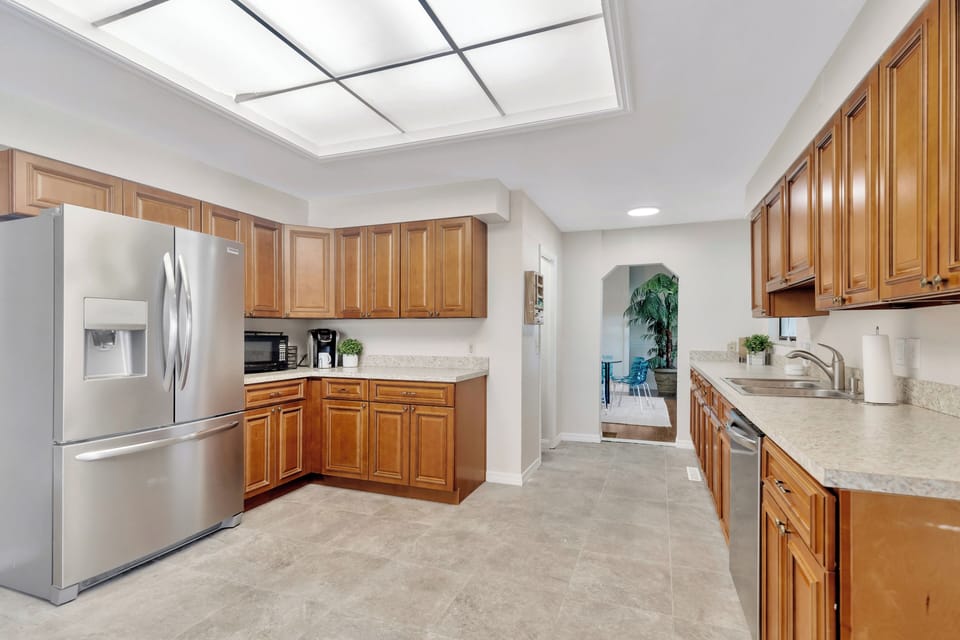 Luxury Villa, Multiple Bedrooms, Private Pool, Pool View | Private kitchen | Electric kettle, toaster, highchair