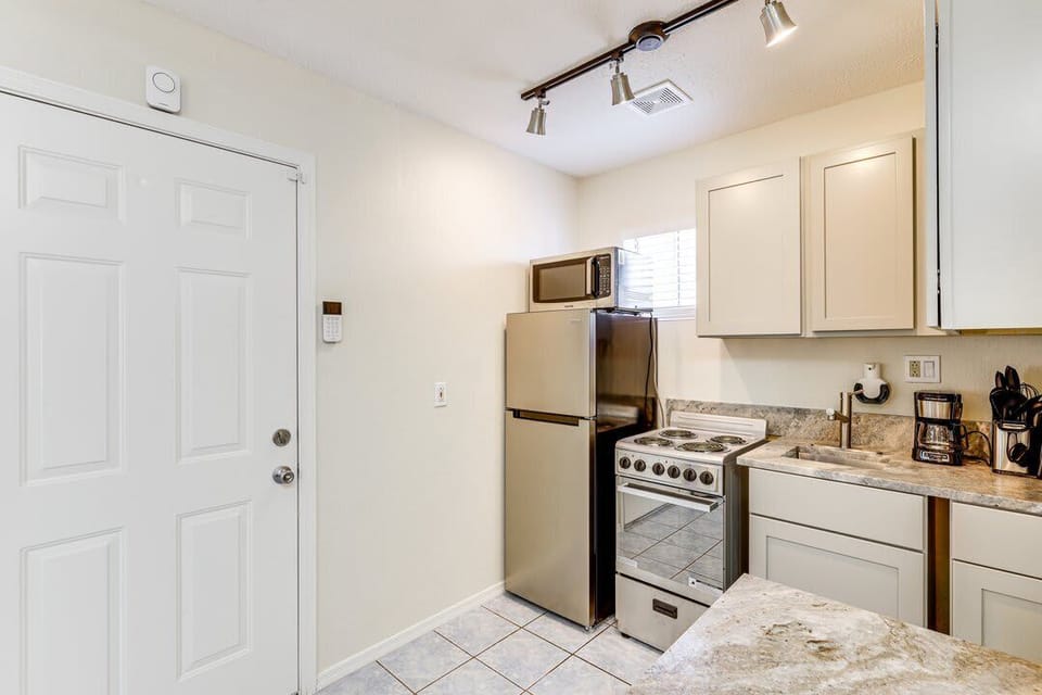  Kitchen with modern appliances.