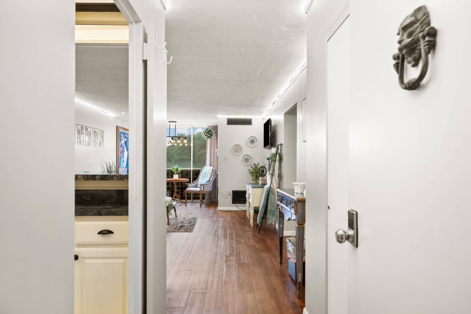 View of the Condo from the Front Door Entrance | Contactless Entry | Digital Code Entry