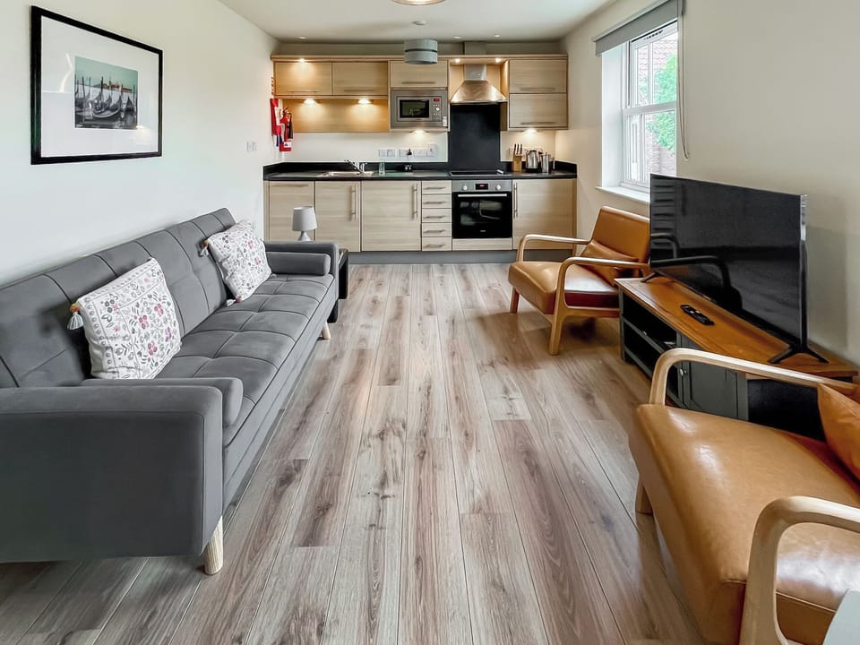 lounge and Kitchen area | Solara Breeze, Filey