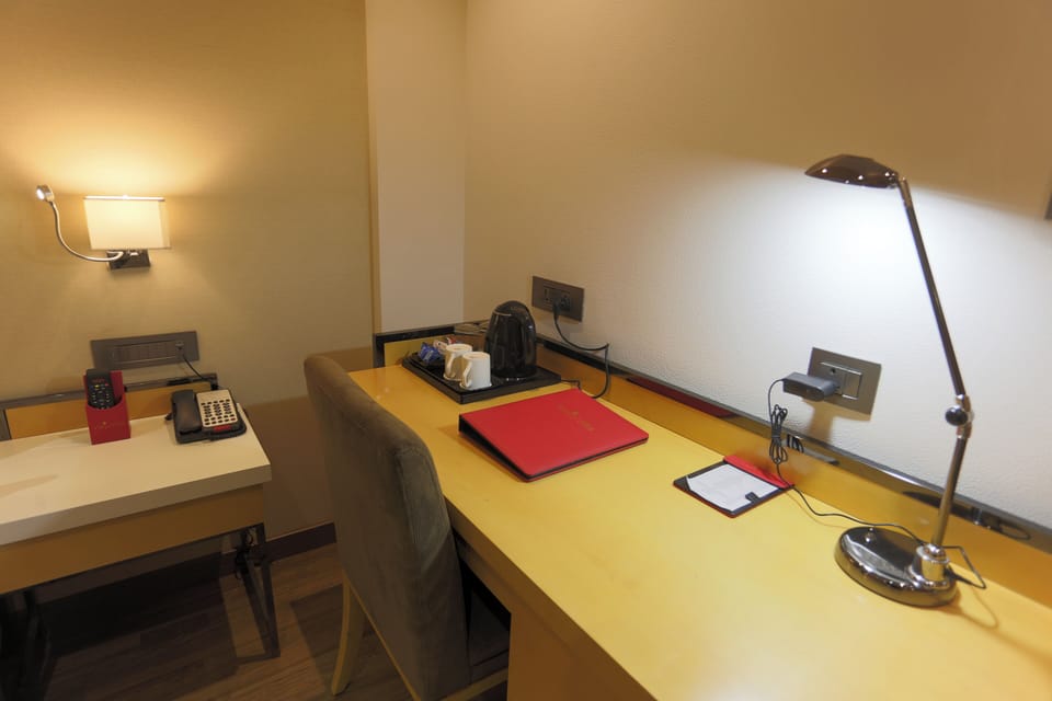 Deluxe Double Room, City View | Free minibar items, desk, laptop workspace, free WiFi