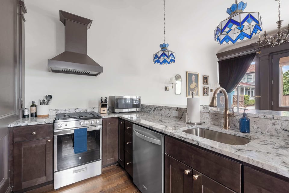 Enjoy the convenience of a spacious, fully equipped kitchen designed for gathering, cooking, and making memories.