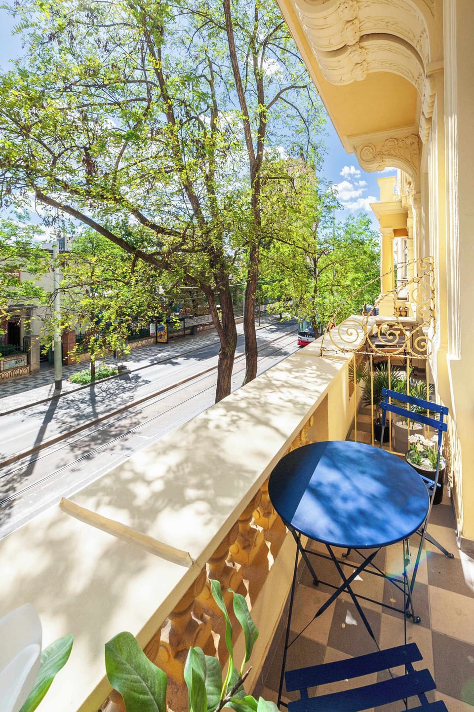 The balcony