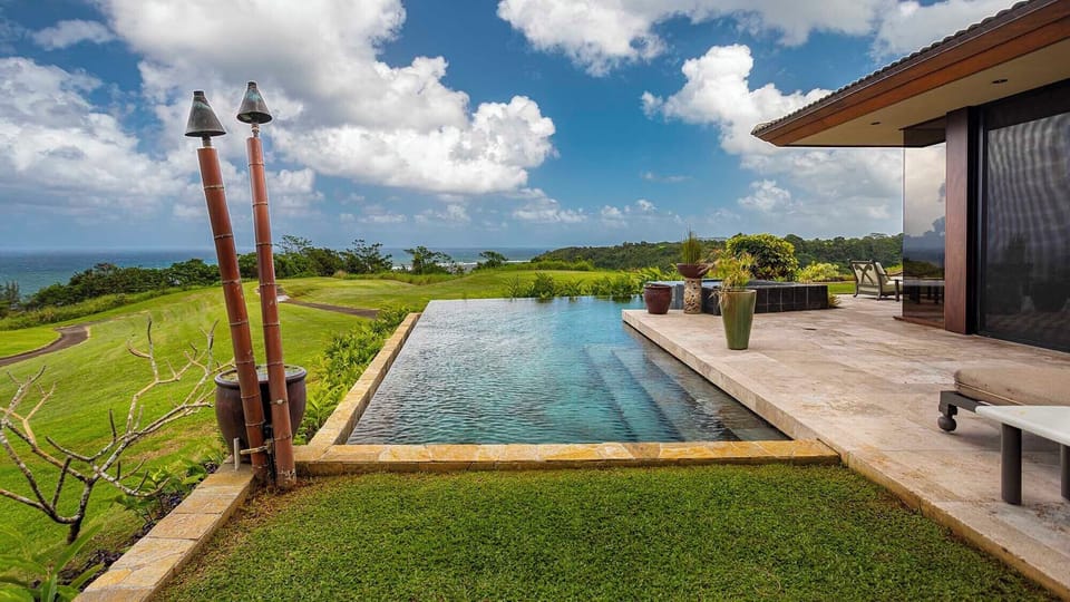 Anini Vista Villa - Panaoramic Ocean View Swimming Pool & Spa - Parrish Kauai