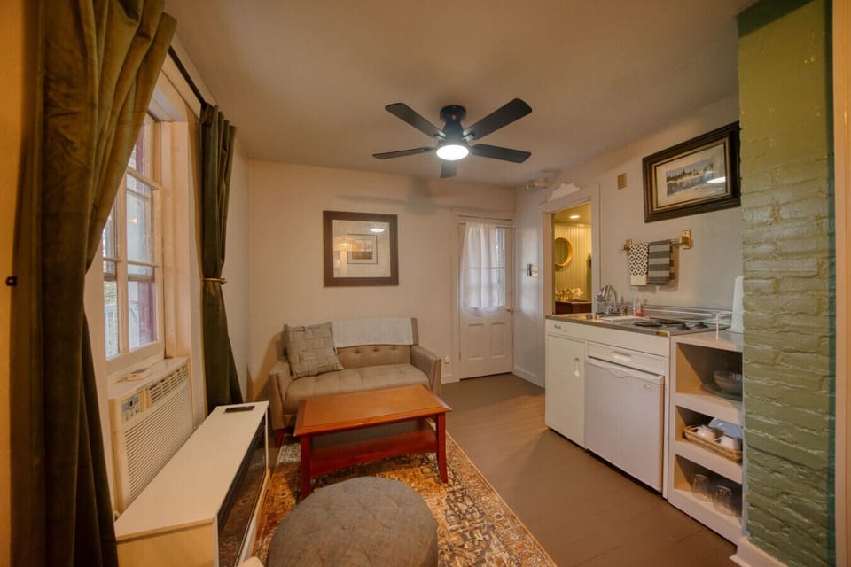 Private Living Room + Kitchenette