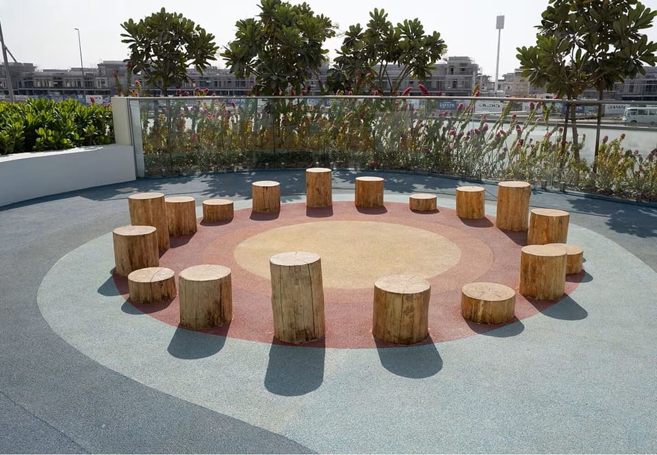 Children's play area - outdoor