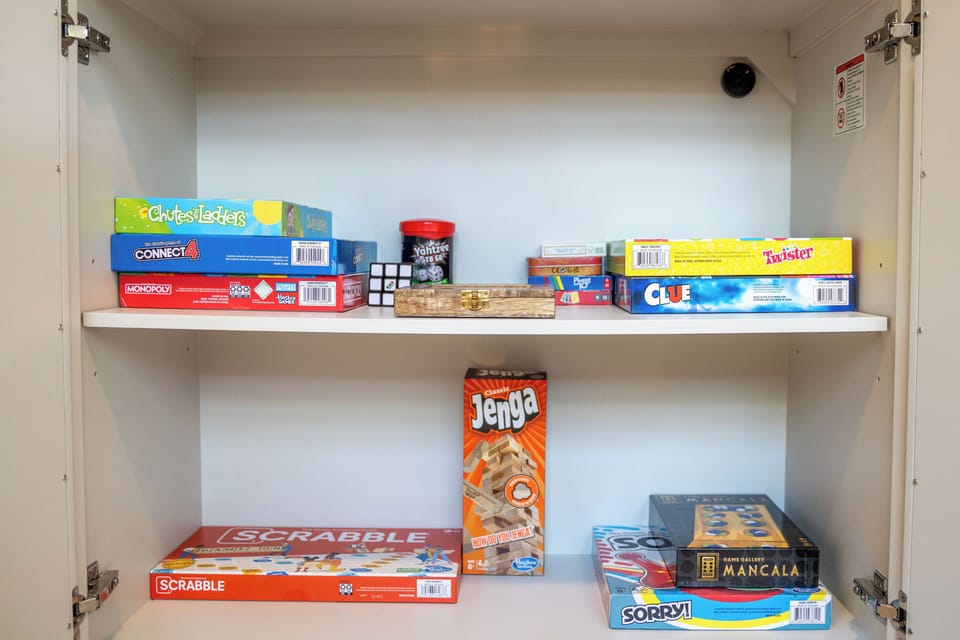 Various games for young and old