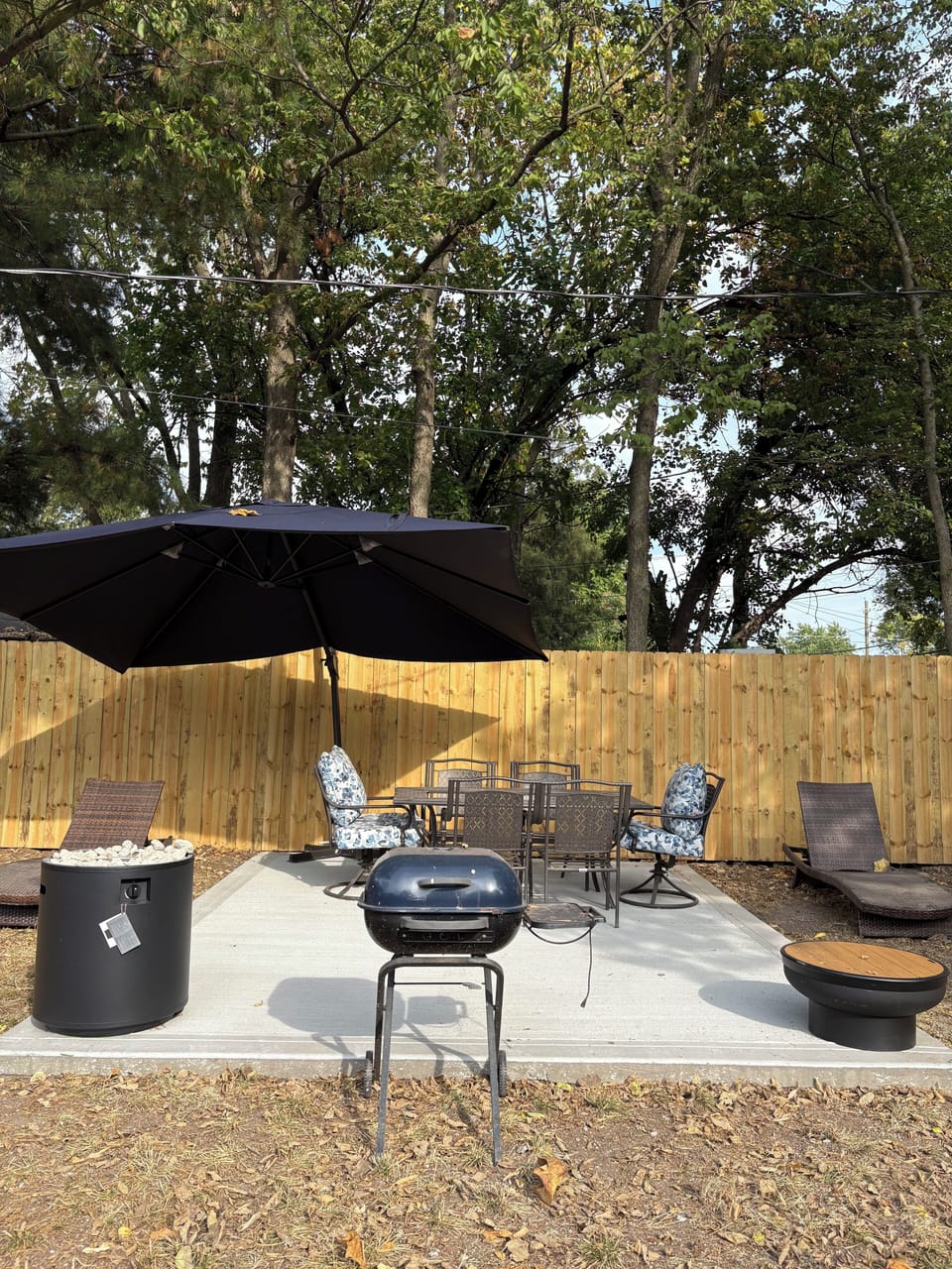 Outdoor dining