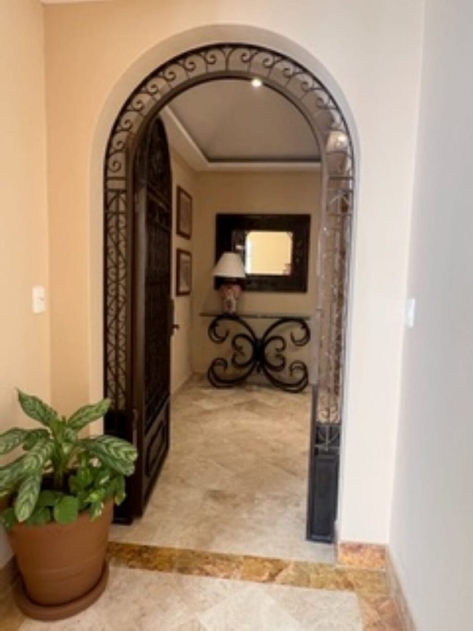 Entrance to your oasis