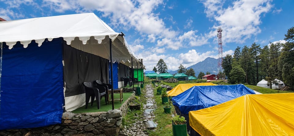 RIVER SIDE CAMP CHOPTA Luxury tent in Uttarakhand