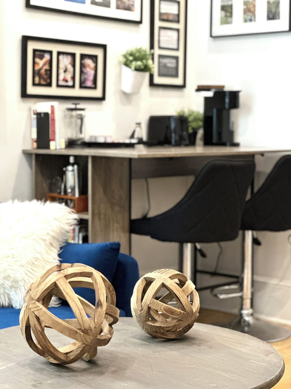 Signature coffee bar curated for indulgence and ease