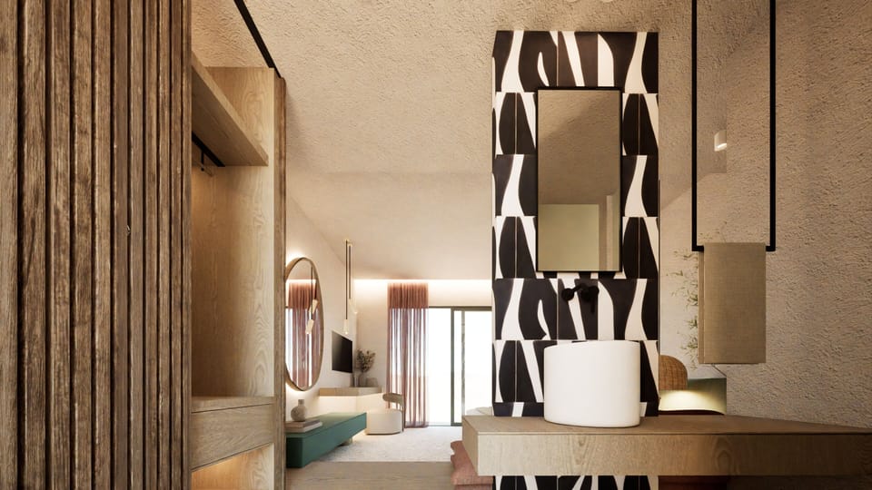 Junior Suite with Private Pool Side Sea View | Blackout drapes, free WiFi, bed sheets