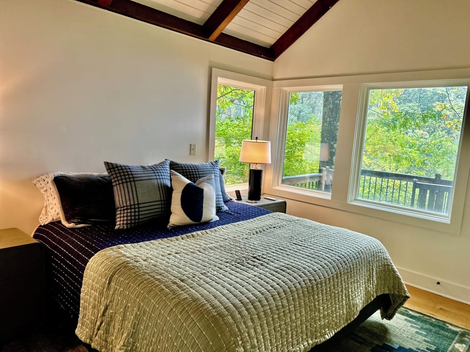 Bedroom #1 has mountain views! 