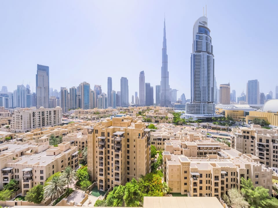 Luxury Apartment, Balcony, City View | View from room