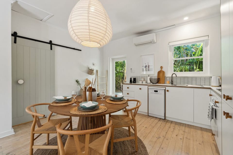 This space combines modern appliances and stylish details for effortless mealtimes.