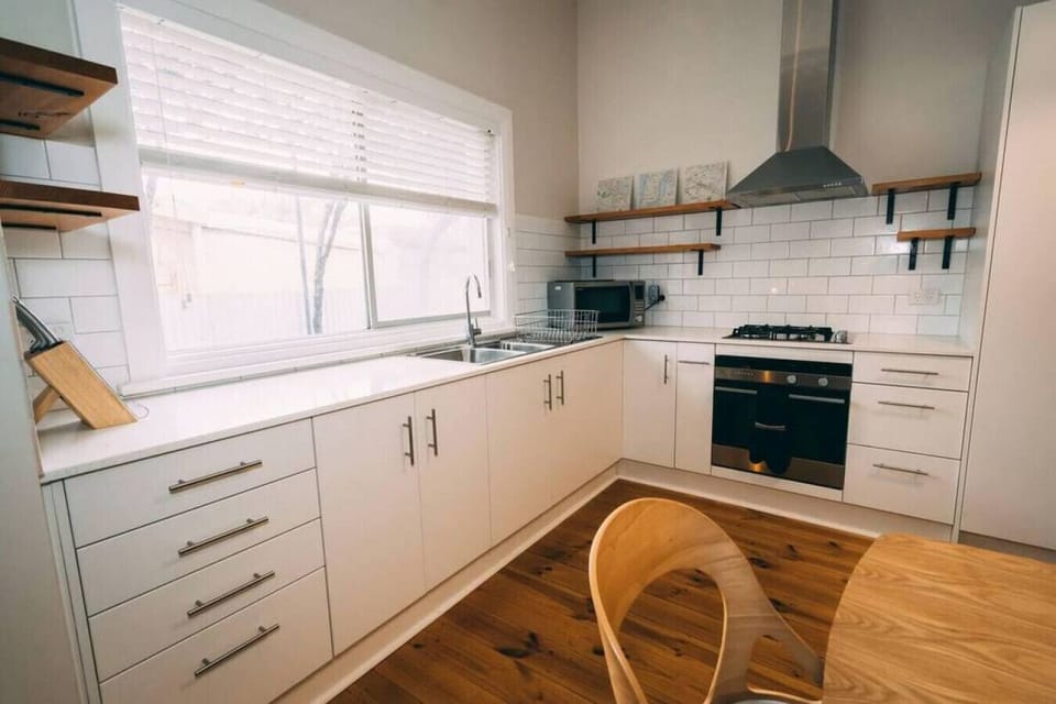 Start your day in the bright, fully equipped kitchen, with everything you need for easy meals and a relaxed morning routine.