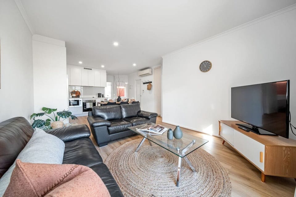 Settle in for a cosy night with your favourite show after a day exploring the city.