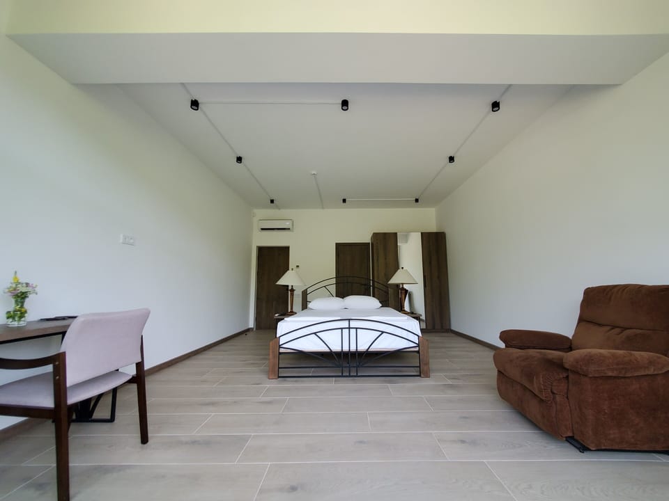 Deluxe Double Room, Balcony, Mountain View | Living area