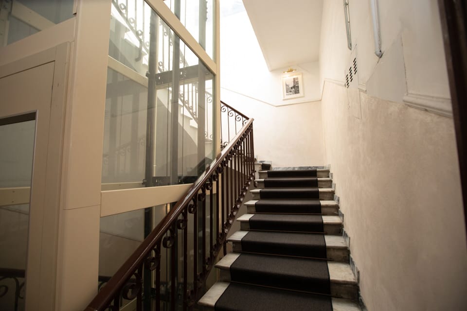 Interior entrance