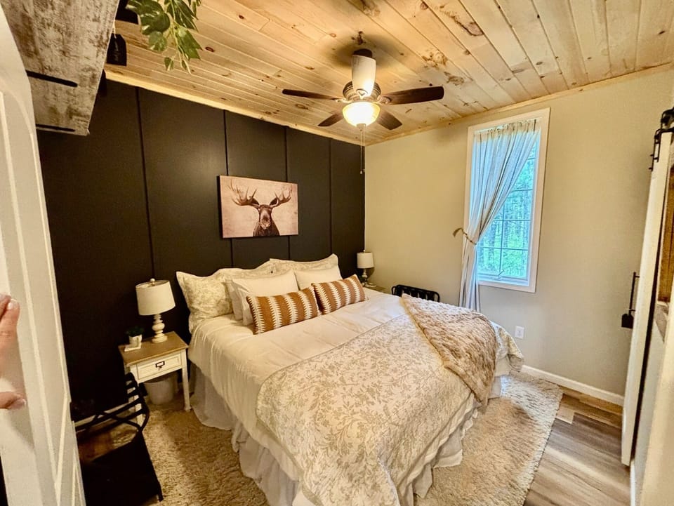 Bedroom 1 with king size bed