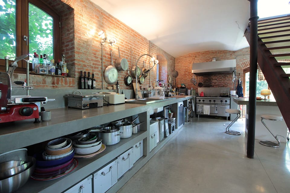 Villa, Garden View | Private kitchen | Espresso maker, fridge, oven, stovetop