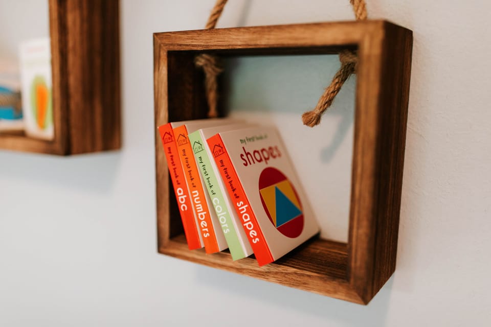 Little readers are welcome — sweet board books to keep curious minds entertained.