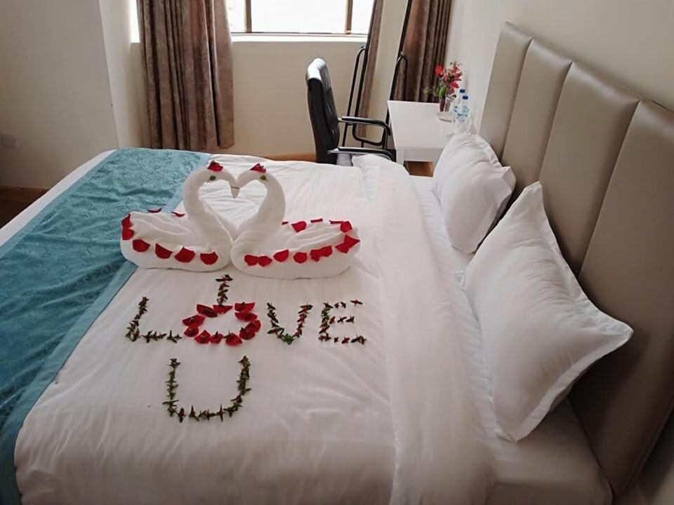 In-room safe, desk, laptop workspace, iron/ironing board