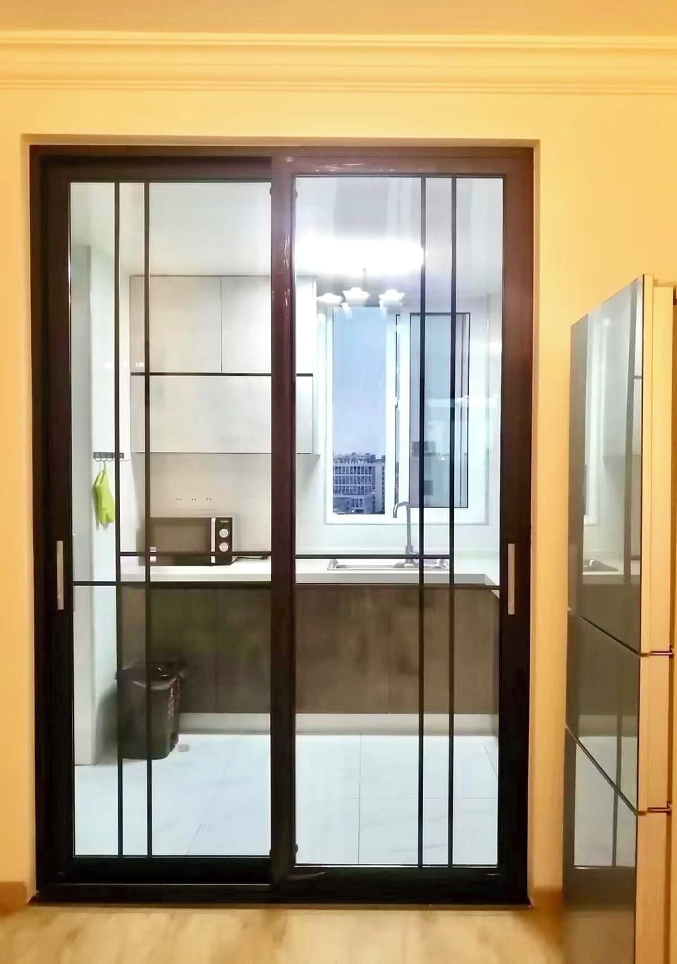 Family Apartment, City View | Private kitchen | Fridge, electric kettle, cookware/dishes/utensils