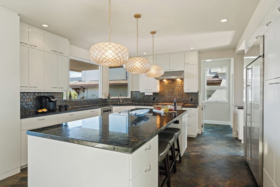 Well Equipped Kitchen.