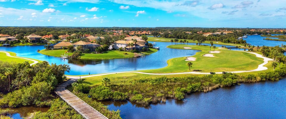 Year-round golfing just minutes away.