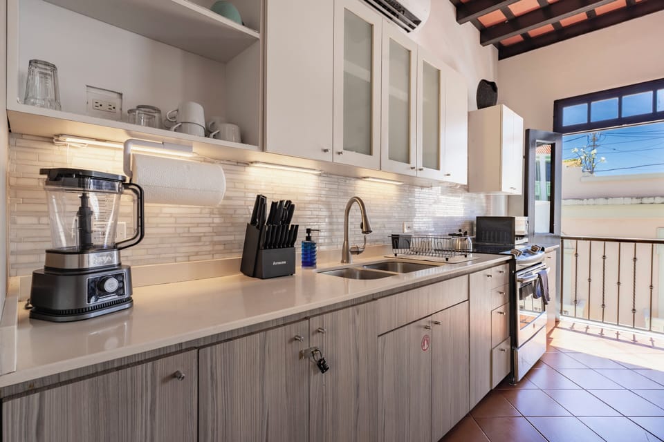 The kitchen is thoughtfully designed for everyday use.