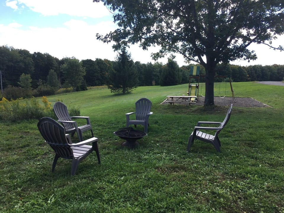 Fire Pit and Play areas for all guests