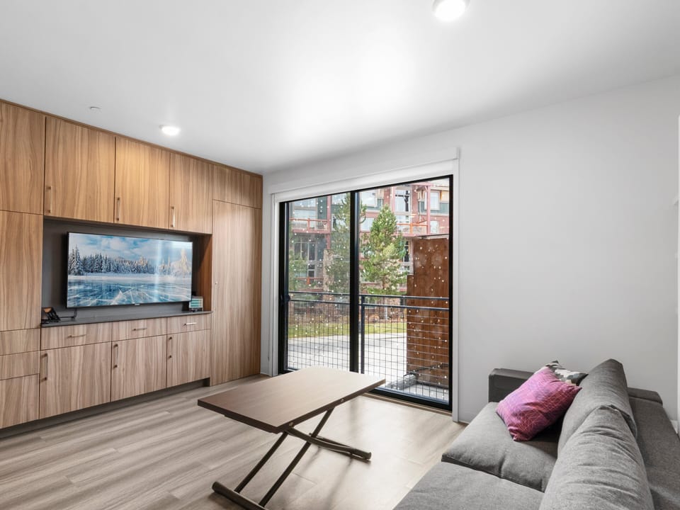 Studio living area