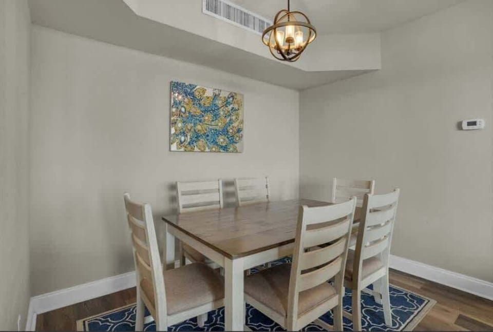 Enjoy a meal or play a game together in the cozy gathering nook.