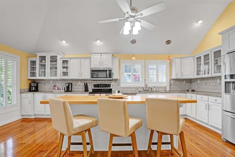 Perfect for cooking, dining, and gathering together.