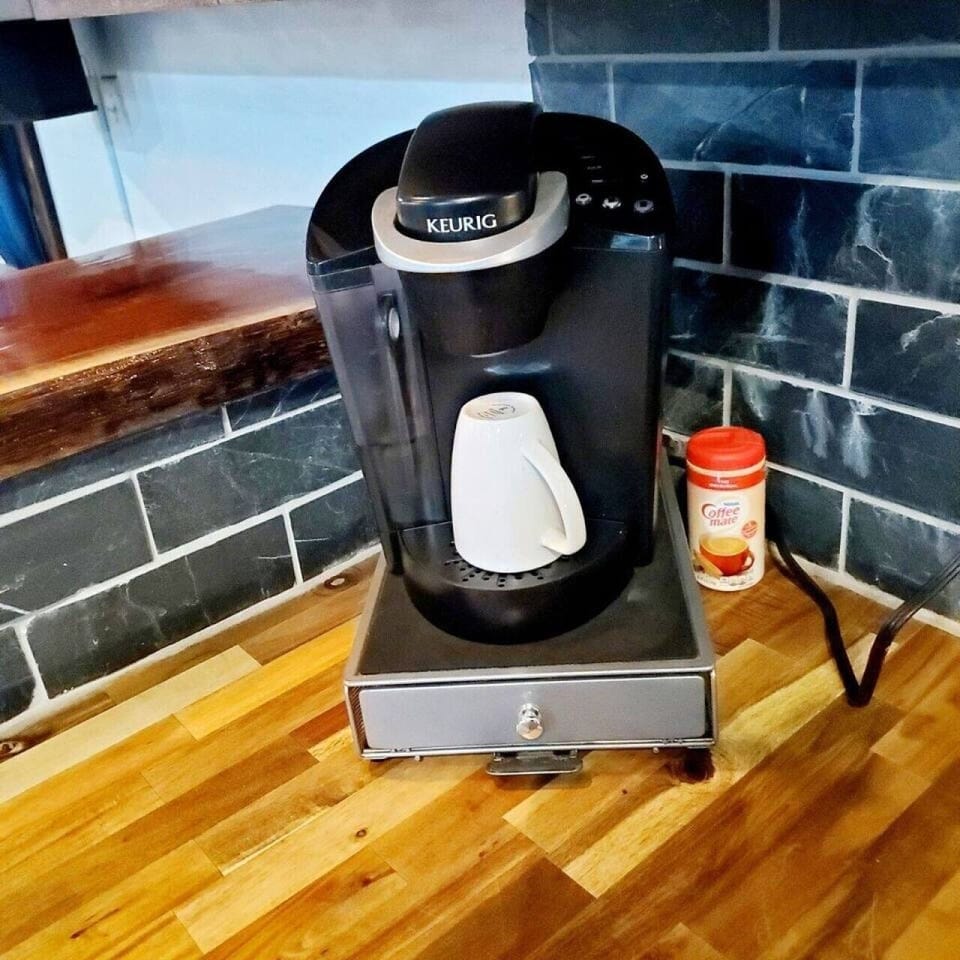 fully stocked kitchen