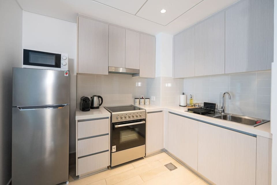 Luxury living, one bedroom apartment in Yas Island, by Nestscaping Luxury Stays.