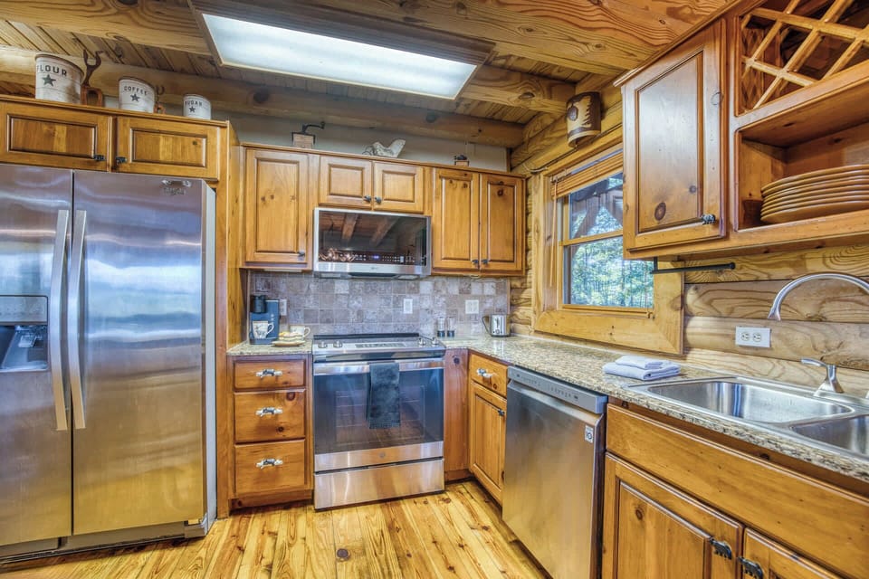Fully equipped kitchen