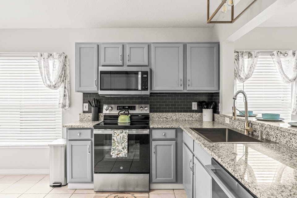 Prepare your favorite meals in the full kitchen