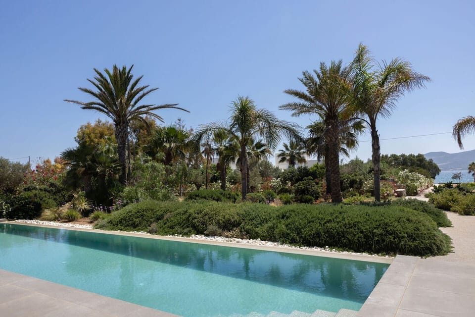 Time for the first pool swim of the day.