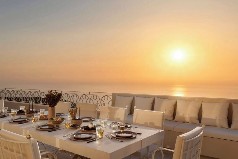 Sunset hour at Casa Condriada is not to be missed.
