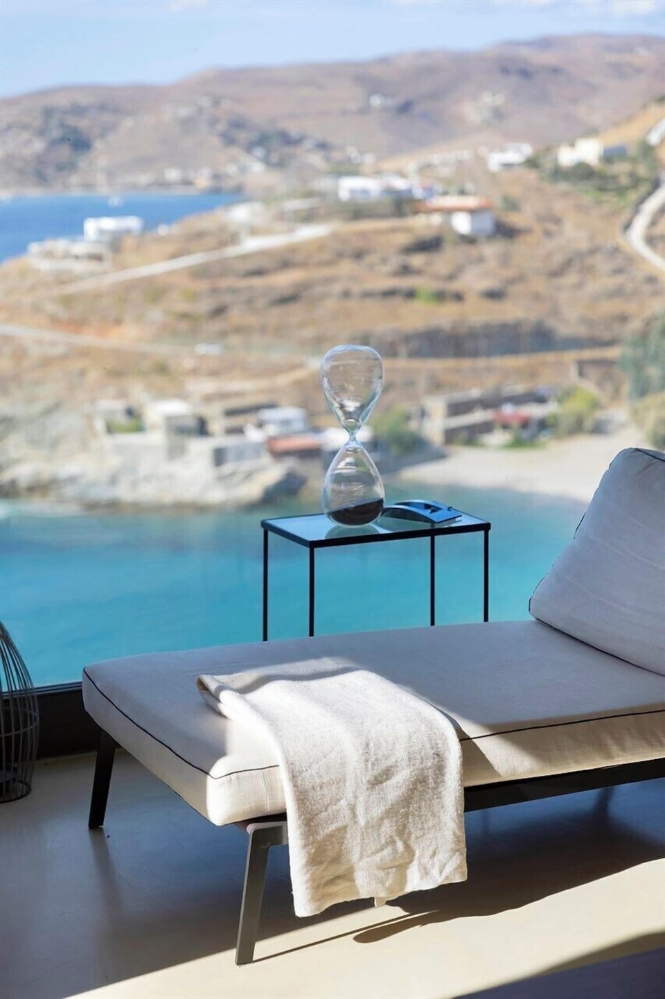 A dreamy, relaxing spot from which to take in the fabulous views.