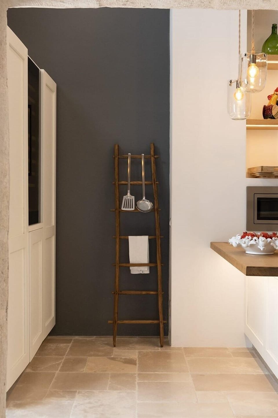 The well-designed, well-equipped kitchen.
