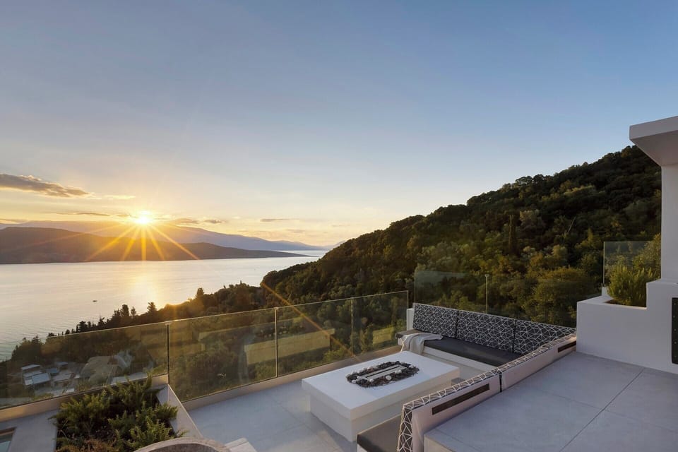 The sunrise over Meganissi is worth waking up early for.