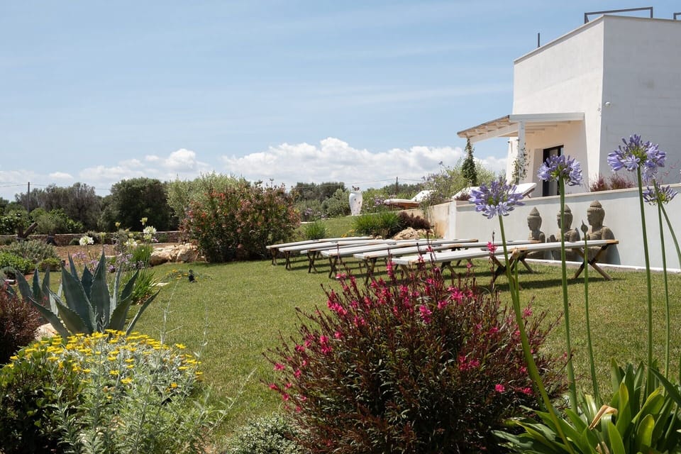 The beautifully tended gardens.