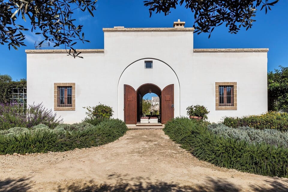 Arriving at Casina Elia.