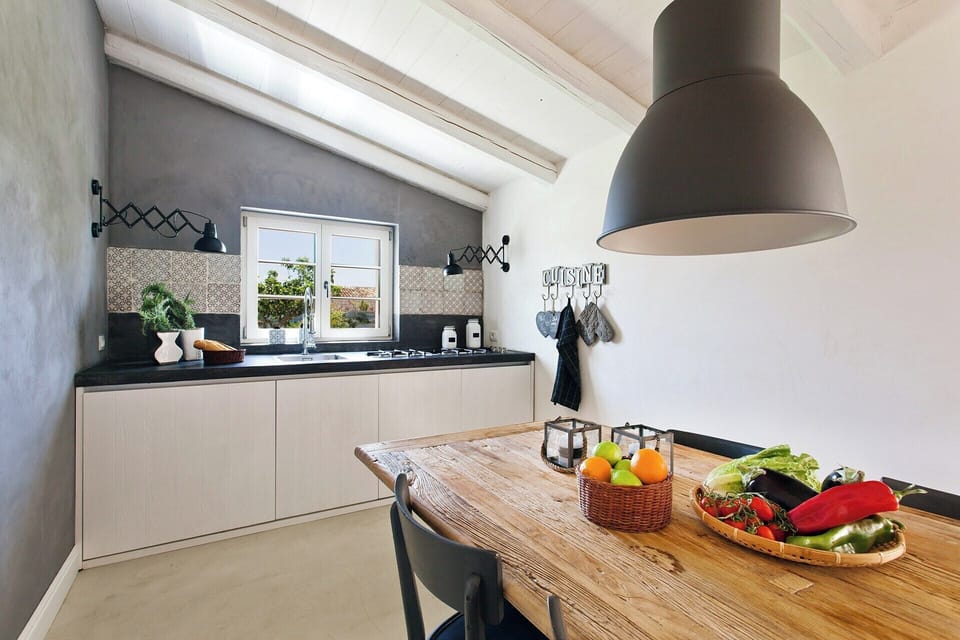 The kitchen.